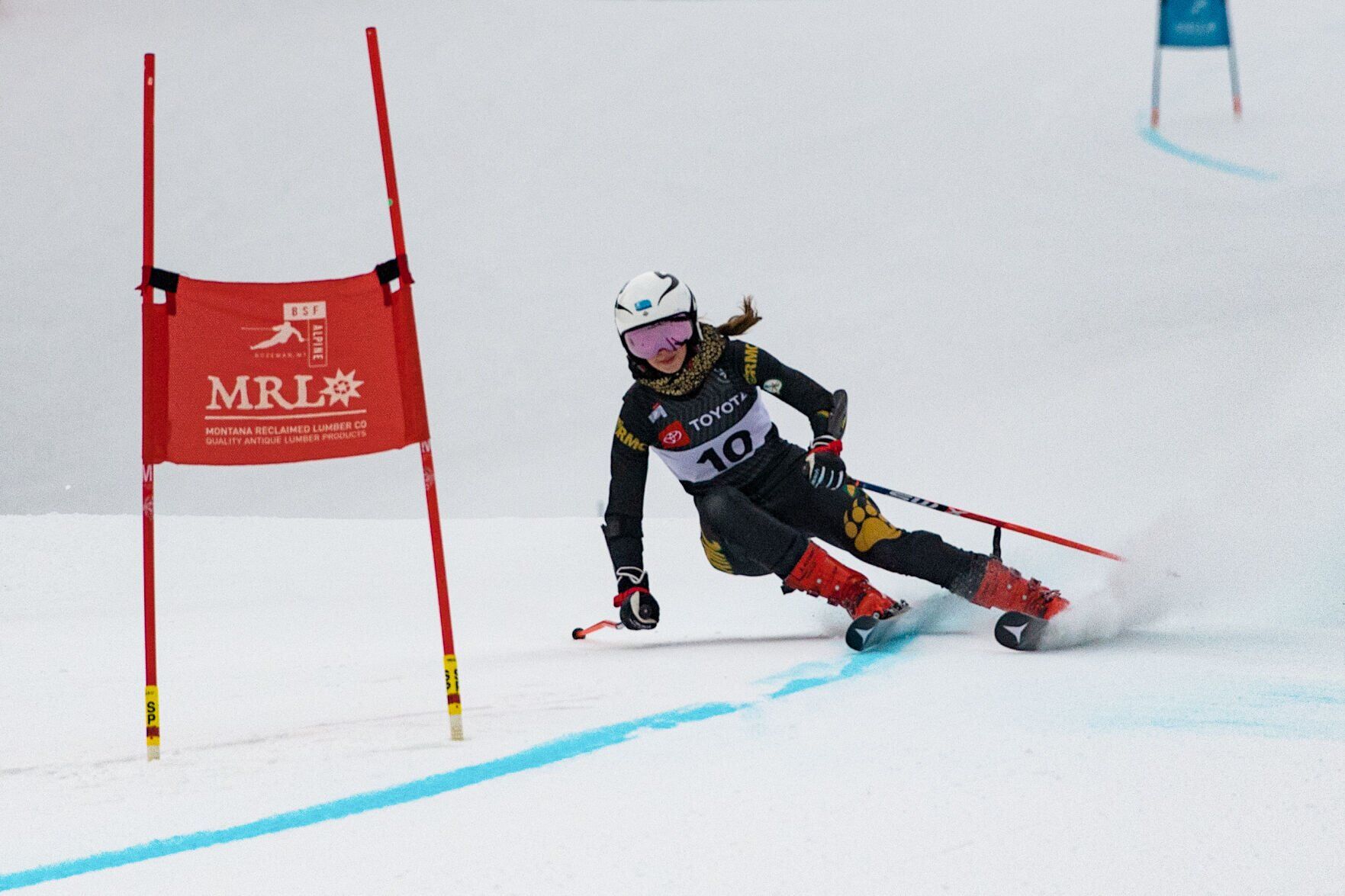 Rocky Mountain College Ski competes at Predator Cup at Bridger Bowl